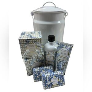 NEW Beekman 1802 Milk Can Set of 7 Pieces- Silver Belle Scent